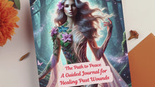 Load and play video in Gallery viewer, The Path to Peace: A Guided Journal for Healing Past Wounds
